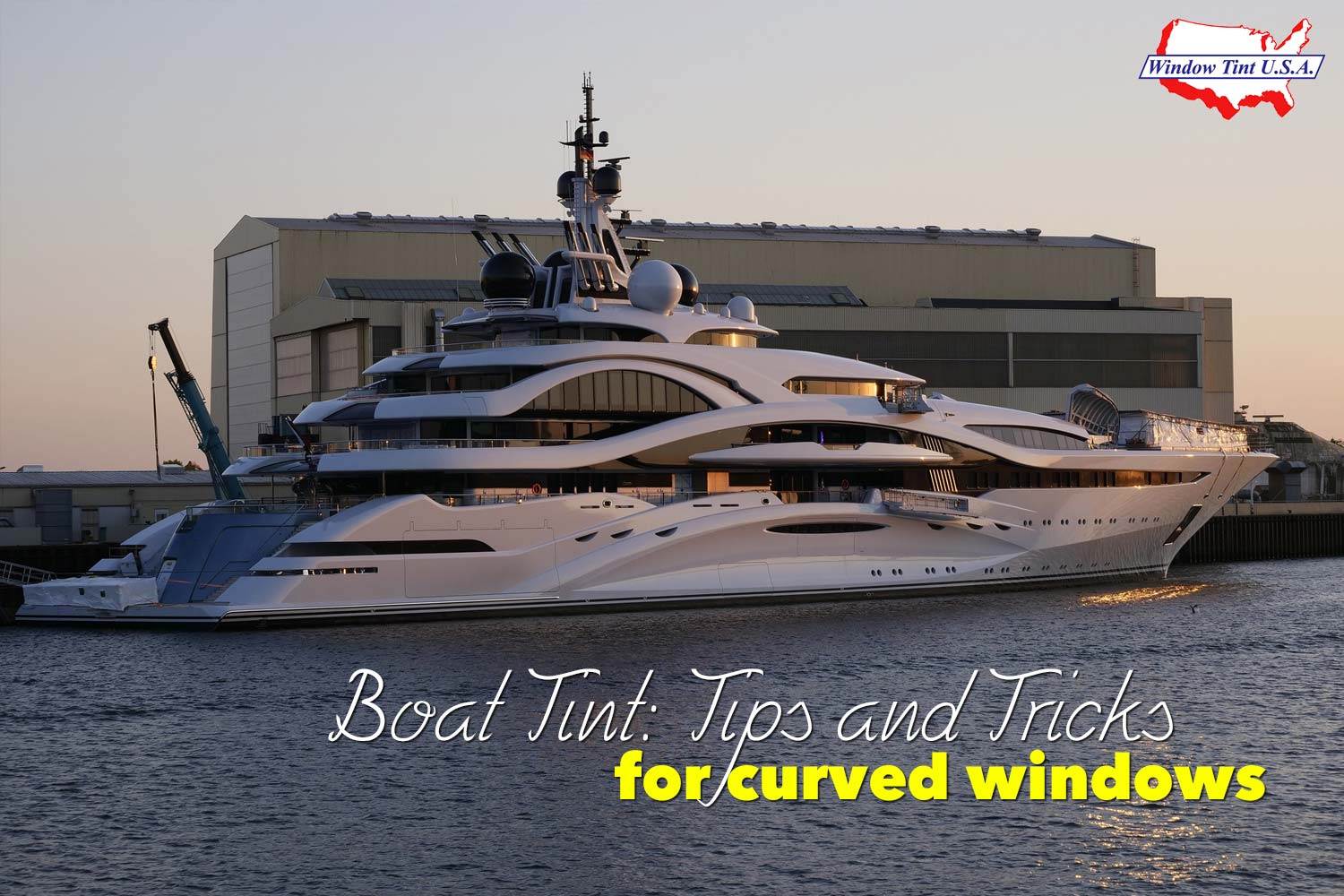 Boat window tint